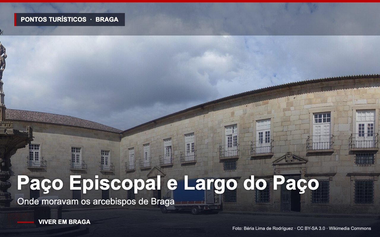 Paço Episcopal e Largo do Paço