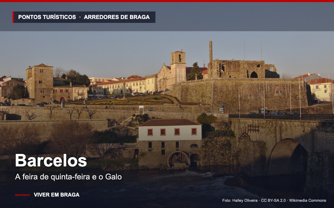 Barcelos: a feira e o Galo