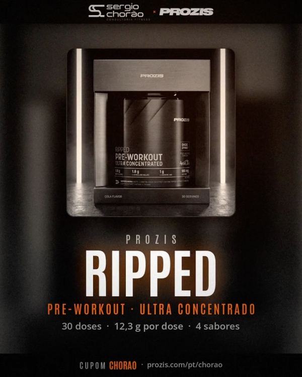 🎬 A DICA DO CHORAO: RIPPED Pre-Workout | Prozis Energia e foco para treinar com intensidade. O que tem em cad…