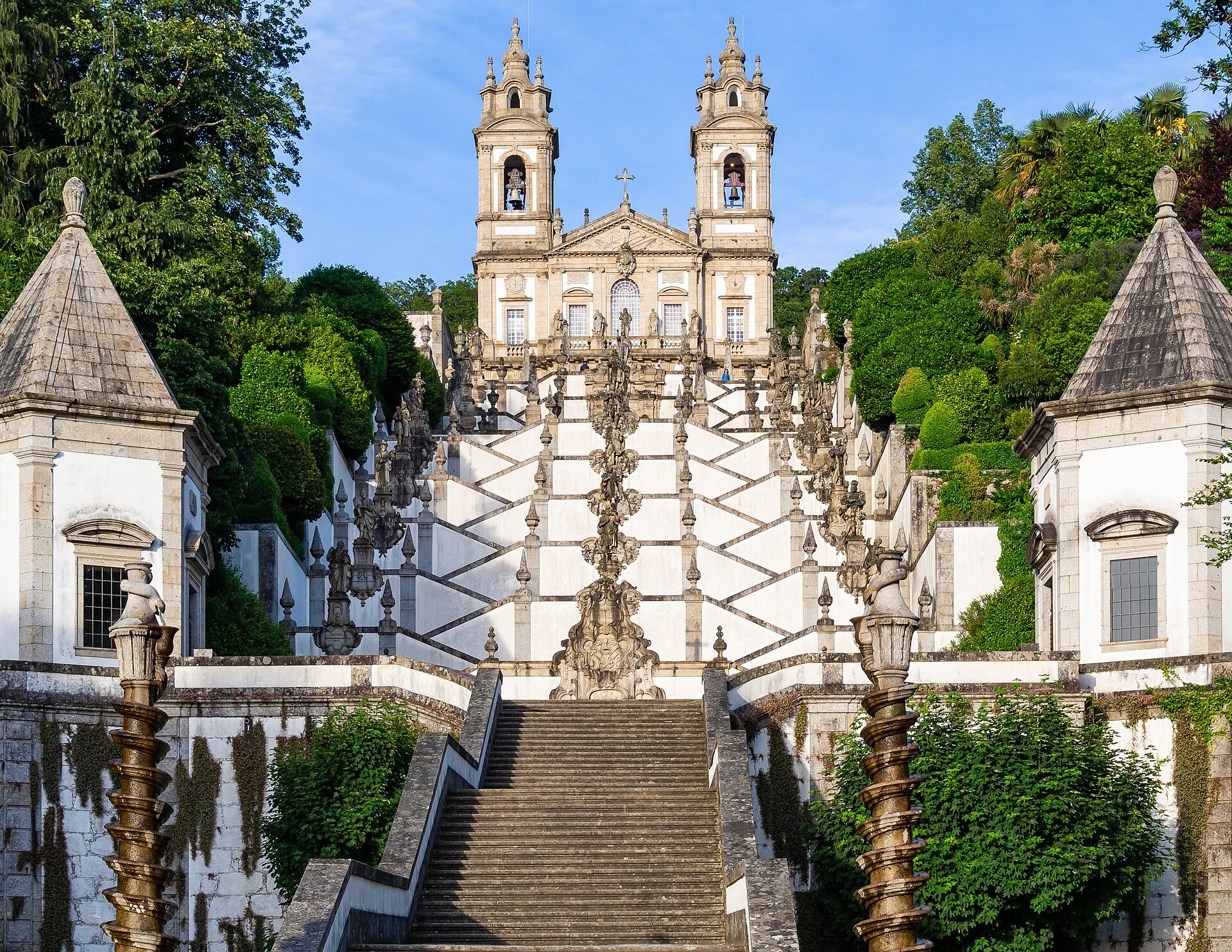 Escadório e basílica do Bom Jesus do Monte