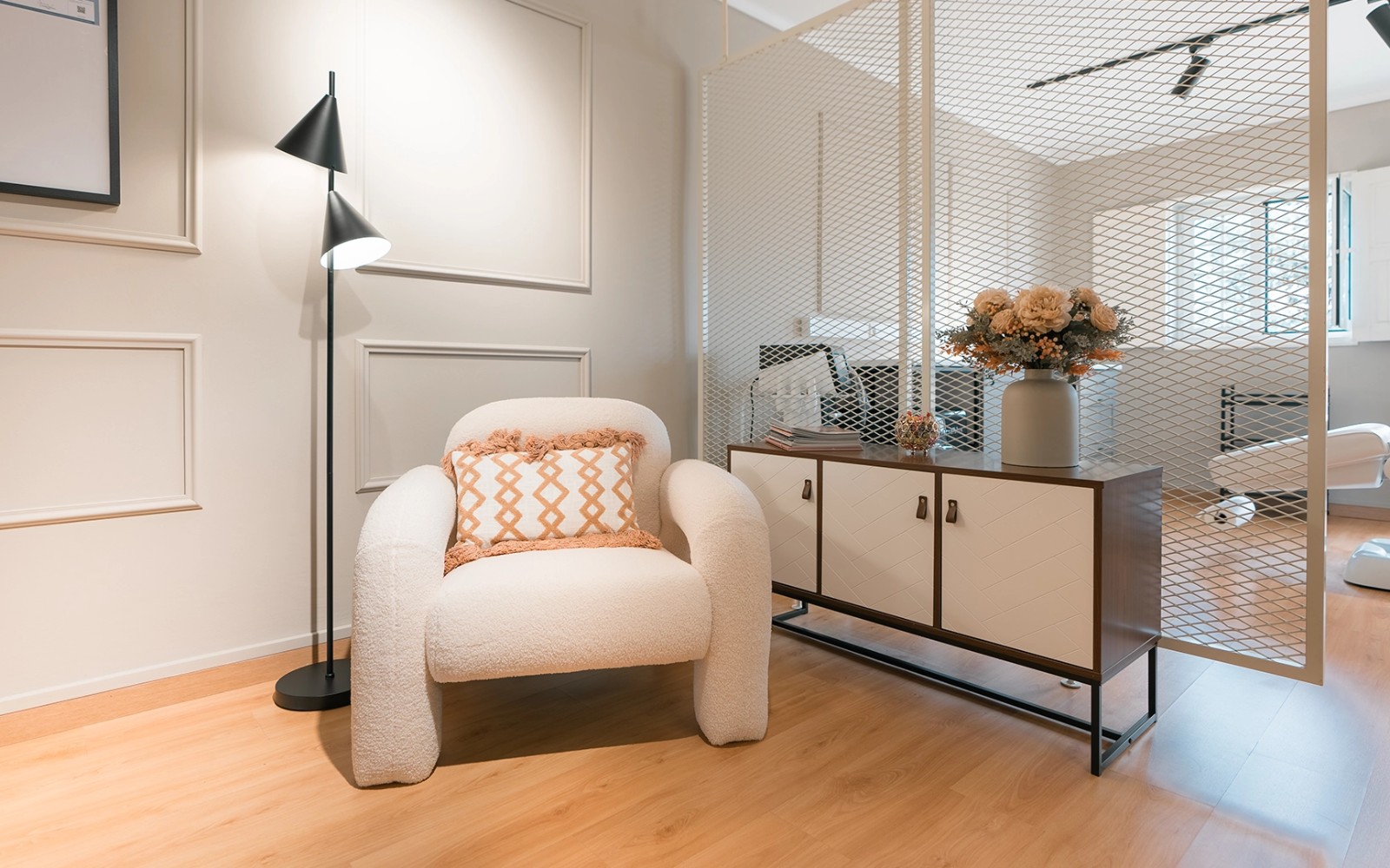 Sala de espera da Cl&iacute;nica Teresa Rodrigues
