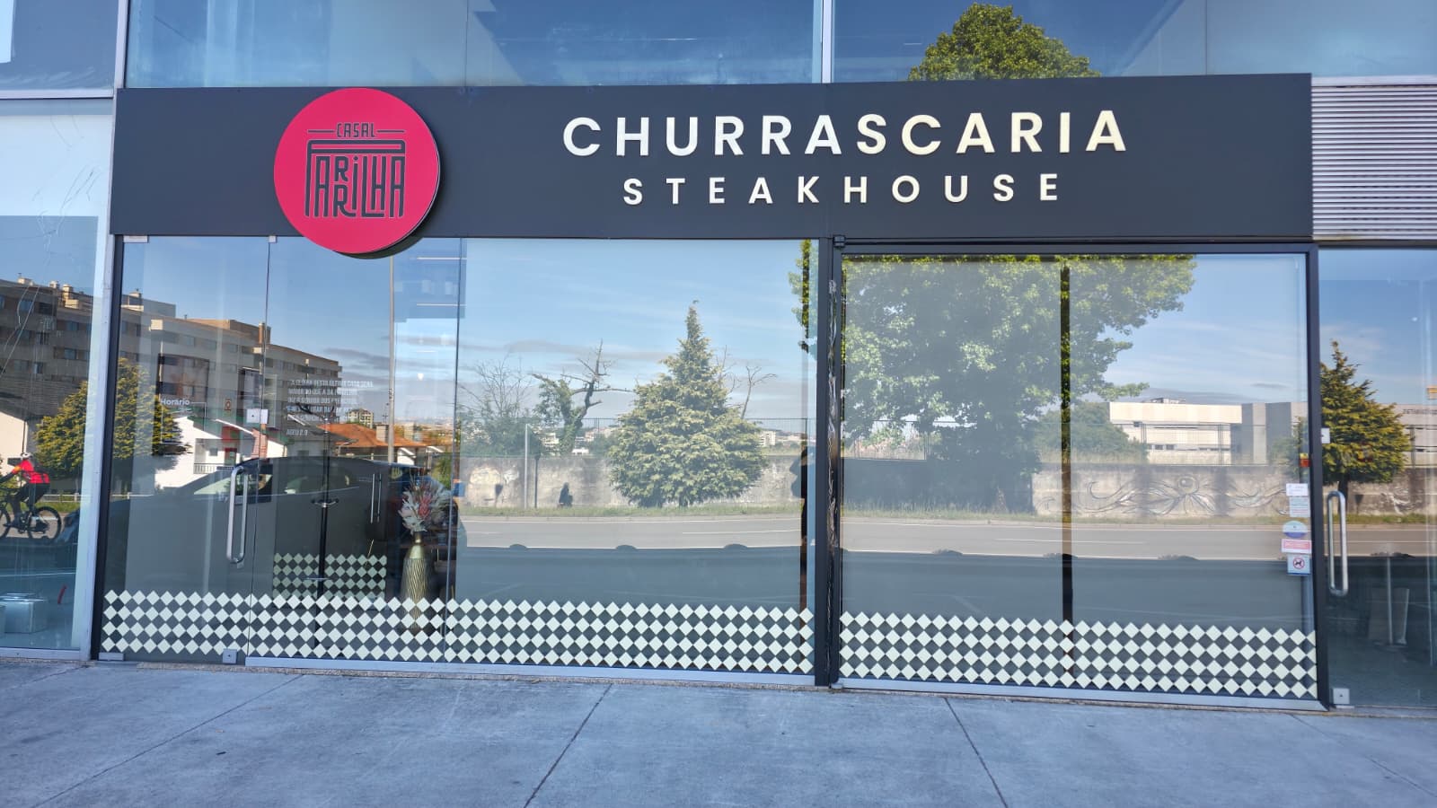 Fachada da Churrascaria Casal Parrilha Steakhouse em Braga