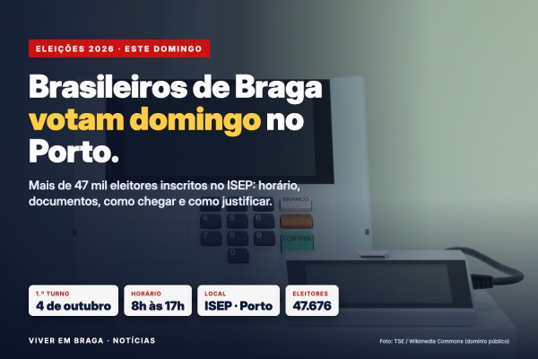 Eleicoes Brasileiros Votam No Porto