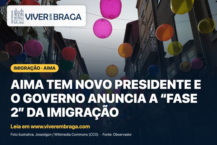 AIMA muda de comando: o que muda para imigrantes – Viver em Braga