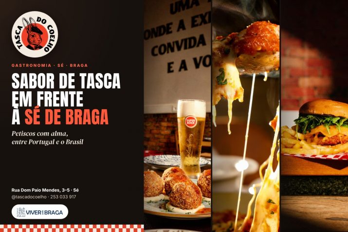 Em frente à Sé: Tasca do Coelho junta petiscos de Portugal e do Brasil no centro de Braga – Viver em Braga